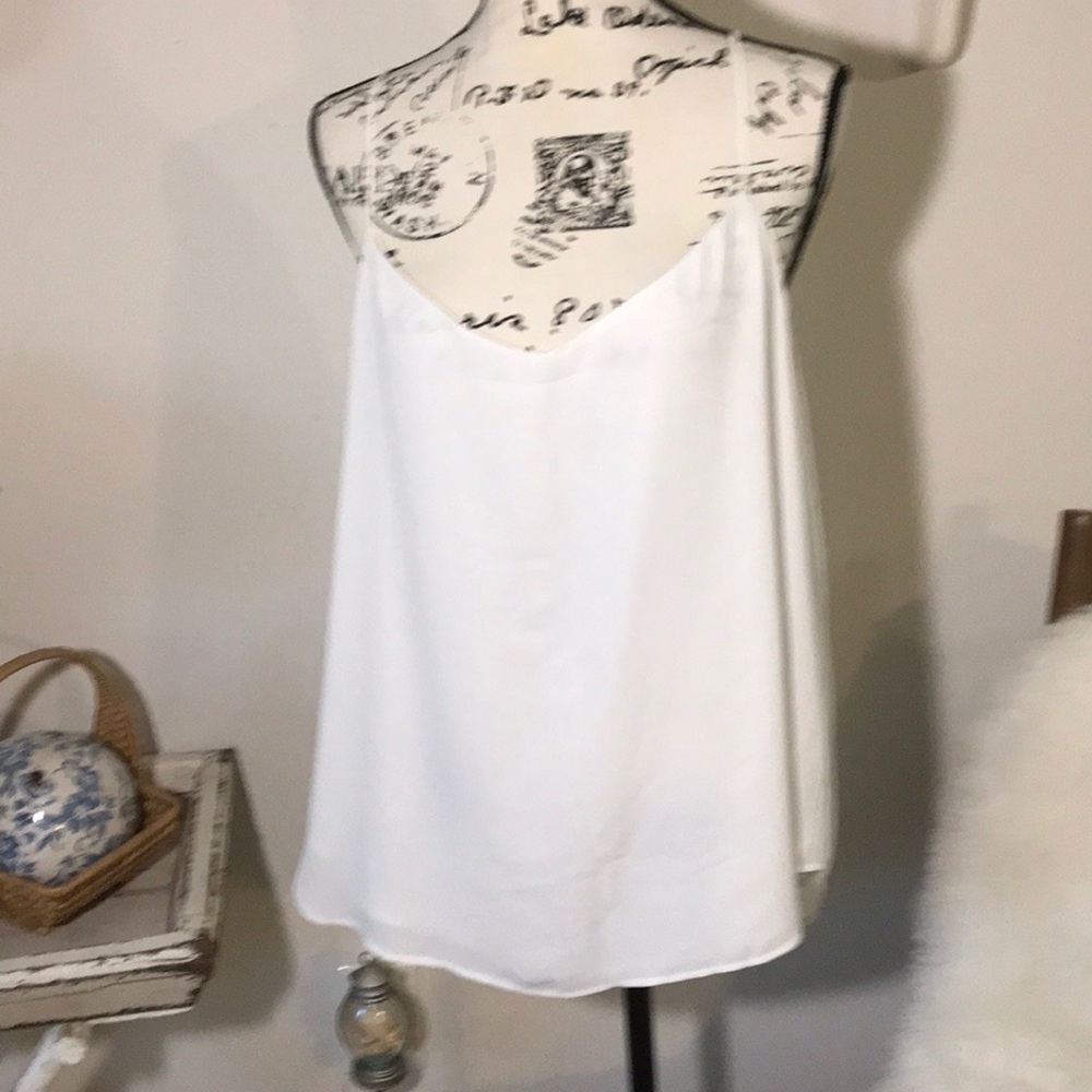 Elegant White Women's Camisole Top